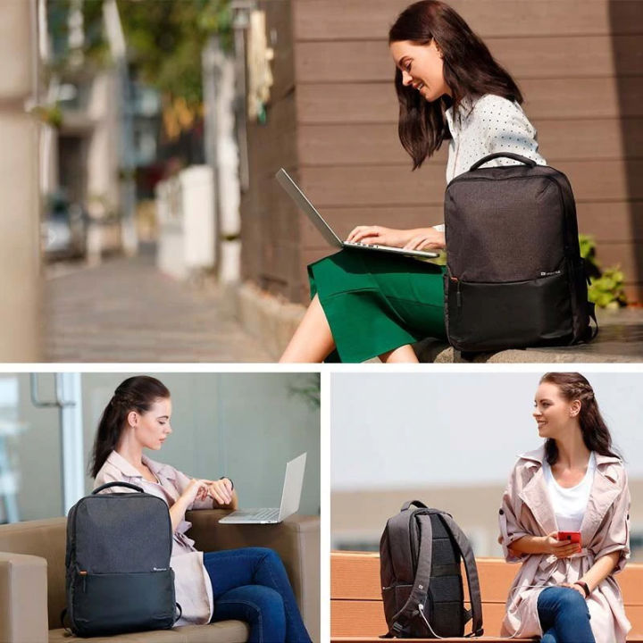 xiaomi-mi-commuter-backpack-ขนาด-21l-กระเป๋าเป้สำหรับใส่โน๊ตบุ๊ค-กระเป๋าเป้สะพายหลัง-กระเป๋าเดินทาง-กระเป๋าโน๊ตบุ๊ค-กันน้ำ-กระเป๋านักเรียน