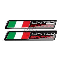 【Chat-support】 3D Limited Edition สติกเกอร์ Italia Flag Decals สำหรับ Decals รถ PIAGGIO VESPA Aprilia Ducati