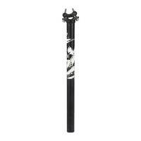 LUNJE Aluminum Alloy Seat Rod Seat Post for Mountain Bike and Bicycle ,27.4X400mm,Black