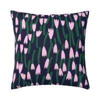 Marimekko Fujiwo เคสสีชมพู1978ของตกแต่งบ้าน Zip Sofa/car Cushion Cover