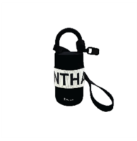 Inthanin Cross body tumbler 04 black 13 oz. อินทนิล กระบอกน้ำสายสะพาย สีดำ 13 ออนซ์