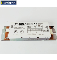 บัลลาสต์สำหรับหลอดฟลูออเรสเซนต์ 1x18W #BLFL118FL-TN 220-240V 50/60Hz, PF0.95, ยี่ห้อ Tridonic มาตรฐานเยอรมัน