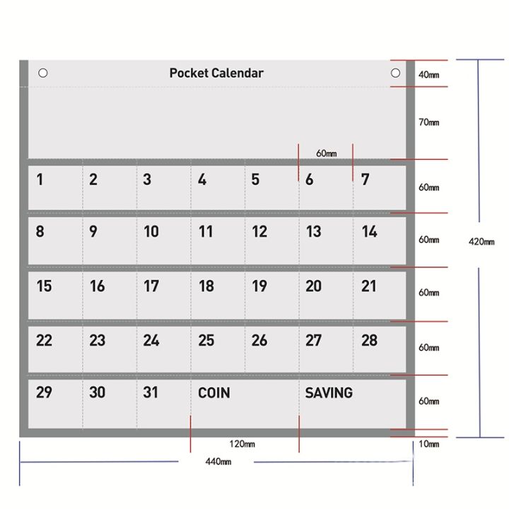 ewyn-12แบบ-ปฏิทินออมเงิน-ปฏิทินออมเงินมินิมอล-ติดผนังวัสดุผ้าใบ-planner-แบบแขวนผนัง-ปฏิทินประหยัดเงินปฏิ-รายสัปดาห์-รายเดือน