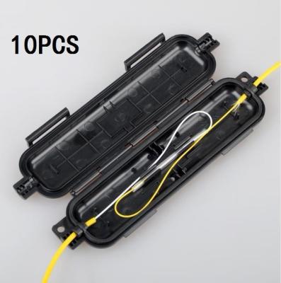 FTTH drop cable protection box Optical fiber box heat shrink tube to protect splice tray waterproof ftth kit fibra optique box