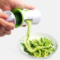 【หลากหลาย】เครื่องปอกผักแบบใช้มือถือ Spaghetti Spiralizer แปรงเครื่องตัดผลไม้เครื่องตัดมันฝรั่งสลัดเครื่องมือเครื่องมือครัวทำอาหาร