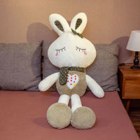 Plush Toy Rabbit Pillow Little Bunny Figurine Doll Birthday Childrens Day Gift Cute Girl Bed Doll