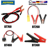 Autool เครื่องทดสอบแบตเตอรี่คลิปหัวคลิปลวดสำหรับ BT260 BT360 BT460แบตเตอรี่ทดสอบอะแดปเตอร์เคเบิ้ลชิ้นเดียว