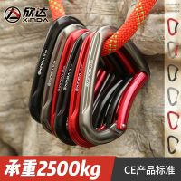 [COD] fast hanging rock climbing main lock lanyard straight door curved steel wire outdoor mountaineering buckle load-bearing equipment