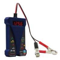 【Aishang electronic】MP0514B MOTOPOWER 12VCarTester โวลต์มิเตอร์เครื่องวิเคราะห์กระแสสลับพร้อมจอแสดงผลสียางสีน้ำเงินเข้ม