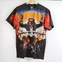 เสื้อวง Megadeth OVP โอเวอร์ปริ้น แนววินเทจ สกรีนทั้งตัว ผ้าฝอกสีเฟด เสื้อOVP เสื้อวงดนตรีต่างประเทศ เสื้อวงร๊อค