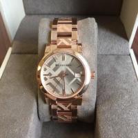 BU9039 BU9146 BU9235 38mm 34mm 26mm Burberry Rose Gold-tone Dial Stainless Steel Quartz Ladies Watch BU9039 หรูหรามาก