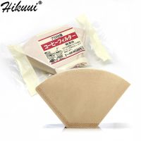 【YF】 Cesta De Filtro Café Espresso Polpa Madeira Natural Papel Gotejamento Mão Saco Chá Infusor Filtro Ferramentas Café 100 Pcs por