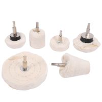 6 Pcs Polishing Wheel, Buffing Wheel Pad Polishing Column for Aluminum Stainless Steel Jewelry