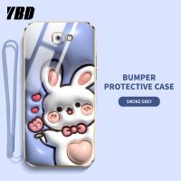 YBD เคสมองเห็น3D ใหม่สำหรับ Samsung J2 J4 J5 J6 J7 Prime J4 J6 Plus J7 J5 J3 2017 เคสนิ่มคู่การ์ตูนน่ารักกรณีโทรศัพท์รูปแบบเคลื่อนไหว