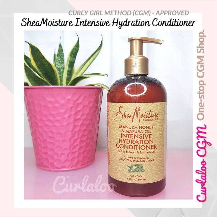 Curlaloo CGM Shop Shea Moisture Manuka Honey & Mafura Oil Intensive Hydration Conditioner