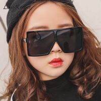 Square Kids Corlorful Sunglasses Girls Baby Boys Festival Punk Oversized Sunglasses UV400 Children Gift Oculos De Sol Masculino