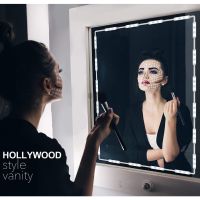 ﺴ 3.5m Mirror Adheresive LEDs Hollywood Vanity Make Up Light 10ft Ultra Bright White LED Dimmable Touch Control Lamp S