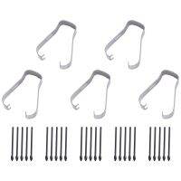 【lz】❒  Cabeças de caneta preta e clipes para Samsung Stylus Nib S6 Nib S7 N10 substituível S22 N20 5 clipes 1 conjunto 25