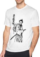 Anime Lone Wolf and Cub T Shirt Mens Summer Exercise O-Neck Tee Short Sleeves Tshirt