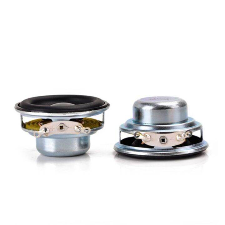 【lowest Price】2pcs/lot 40mm Mini Audio Speaker Full Range 16 Core 4Ohm ...