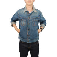 เสื้อแจ็คเก้ตยีนส์สีฟอก - BOVY JACKET JEANS รุ่น 9022