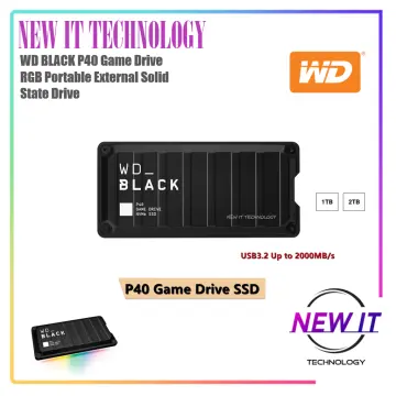 WD_BLACK P40 Portable Gaming SSD Storage