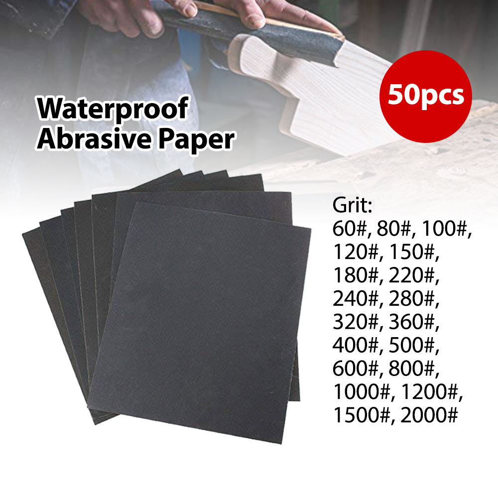 Waterproof Abrasive Paper Sand Paper Silicone Grinding Polishing Tool 