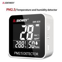 เครื่องตรวจจับ PM2.5 Sndway เครื่องตรวจสอบดิจิตอลแบบพกพา PM2 5เมตรเซ็นเซอร์อนุภาคเลเซอร์แบบมืออาชีพตรวจสอบแบบเรียลไทม์