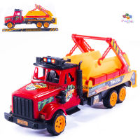 ProudNada Toys ของเล่นเด็ก รถขยะ(มี 2 สีให้เลือก) TRUCK SET CONSTRUCTION SERIES NO.6006F