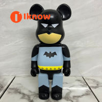 ฉันรู้ว่า Bearbrick400หมีรุนแรงบล็อกหมีไวนิลซีรีส์ Netflix ตุ๊กตาอินเทรนด์ของขวัญประดับ