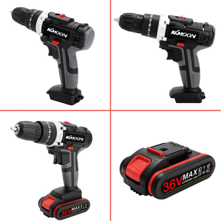 36v-cordless-electric-drill-screwdriver-impact-drill-high-power-wireless-rechargeable-hand-drill-brush-motor-home-diy-power-tool