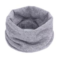 ▩ↂ❆  New Cashmere Winter Scarf for Boys Girls Women Men Knitted Scarves Unisex Elastic Mufflers Children Autumn Crochet Baby Scarf