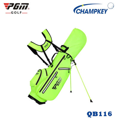 Champkey ถุงกอล์ฟสุภาพสตรี PGM กันน้ำได้เป็นอย่างดี (QB116) women golf sports stand bag lattice golf stand bag