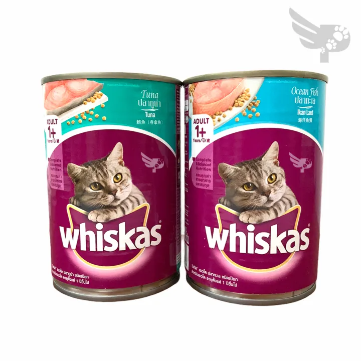 WHISKAS 400g CAN - For Adult 1+ Years - Sold Per Piece - Available In 3 ...