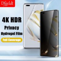 Full Curved Anti Spy Privacy Hydrogel Film for Huawei Mate 50 40 Nova 9 10 Pro Plus Screen Protector for Huawei P50 P40 P30 Pro