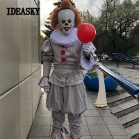 anime 2021 it the clown costume cosplay Terror Clown movie halloween costumes for men adult fantasia