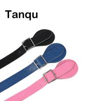 【CW】 TANQU New Short faux Lizard Patten Flat Handles for Obag Adjustable Leather Handle with Drop Buckle O