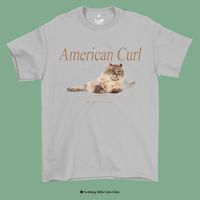เสื้อยืดลาย AMERICAN CURL (อเมริกันเคิร์ล) Classic Cotton Unisex by 【Nothing Hills】