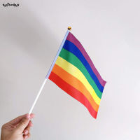 SUC 50pcs Mini Flag Hand Held Small Miniature Flags On Stick Fade Resistant Vivid And Beautiful Colors