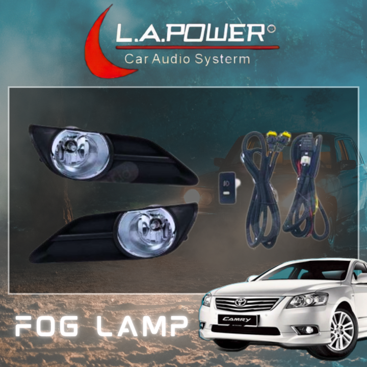 TOYOTA CAMRY 20072009 FOG LAMP LIGHT FULL SET Lazada