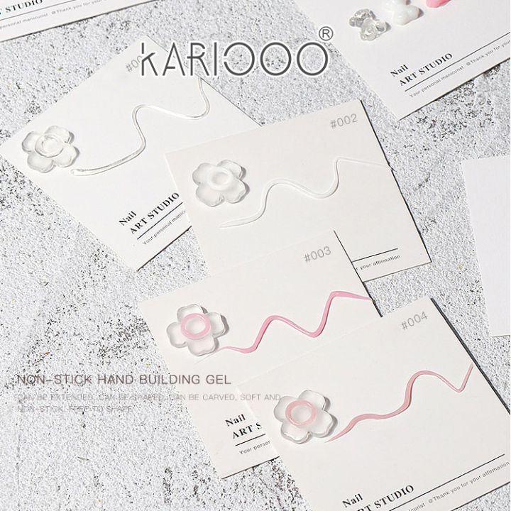 kariooo-เจลปั้นนูน-ต้องอบ-ปั้นเป็นรูปต่างๆสีขาว-สีใส-เจล-ทำนูน-ปั้นนูน-สีเจล-เจลเพ้นนูน-ng201