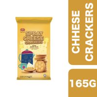 New arrival?? ( x 3 ชิ้น) ?Lee Spray Cheese Crackers 165g ++ ลีสเปร์ชีสเครคเกอร์ 165 กรัม