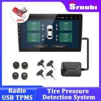 【LZ】⊕✓☸  Car Android Tire Pressure Monitoring System Sensores externos ou internos alarme de temperatura para rádio do carro DVD Player USB TPMS