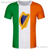 2023 NEW IRELAND t shirt diy free custom made name number irl t-shirt nation flag ie irish country eire college print photo logo clothing