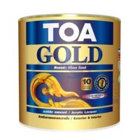 Woww สุดคุ้ม TOA ทีโอเอ สีทอง ทีโอเอ โกลด์ สีทองคำสูตรอะคริลิกแล็กเกอร์ TOA Gold Acrylic Lacquer Paint (GL123 ) ราคาโปร อุปกรณ์ ทาสี อุปกรณ์ ทาสี บ้าน อุปกรณ์ ทาสี ห้อง อุปกรณ์ ใน การ ทาสี