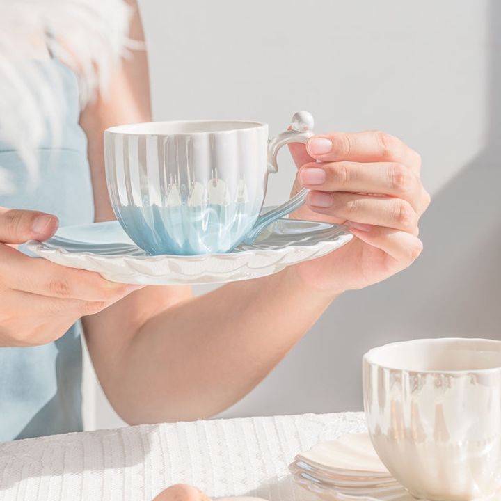 genuine-original-high-end-gradient-ceramic-coffee-cup-ins-high-value-and-beautiful-fairy-cup-home-drinking-cup-niche-design-cup-and-saucer