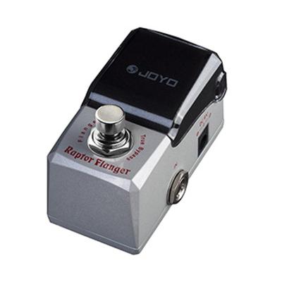 JF-327 Ironman series mini pedal Raptor Flanger Effect guitar pedal Bucket Brigade Design with gold pedal connector