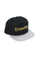 Emerica หมวกCAP( EMCPFL9046 )PURE SNAPBACK FA19 - EA - BLACK/SILVER