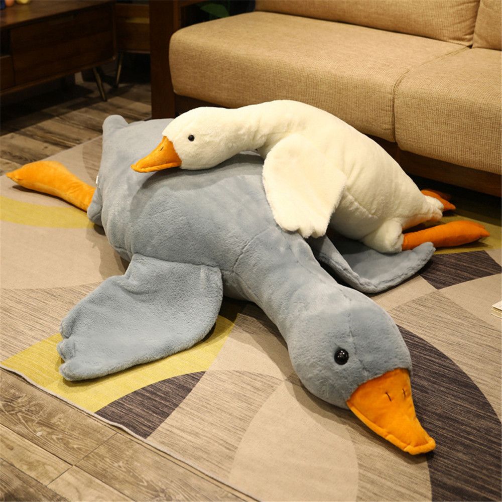 XI24GTCZM Gift Sleep Pillow Doll Kids Stuffed Animal Plush Duck Toys Fluffy Toys Goose