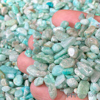 AZ01 อเมซอนไนต์ ( Amazonite ) ขนาดเล็ก ขัดเงา ขนาด 3-5 มิล คริสตัล หินธรรมชาติ ควอตซ์ Quartz หินเกล็ด หินสี ของสะสม